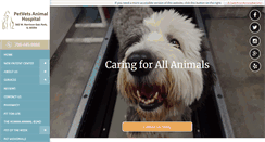 Desktop Screenshot of petvets-oakpark.com